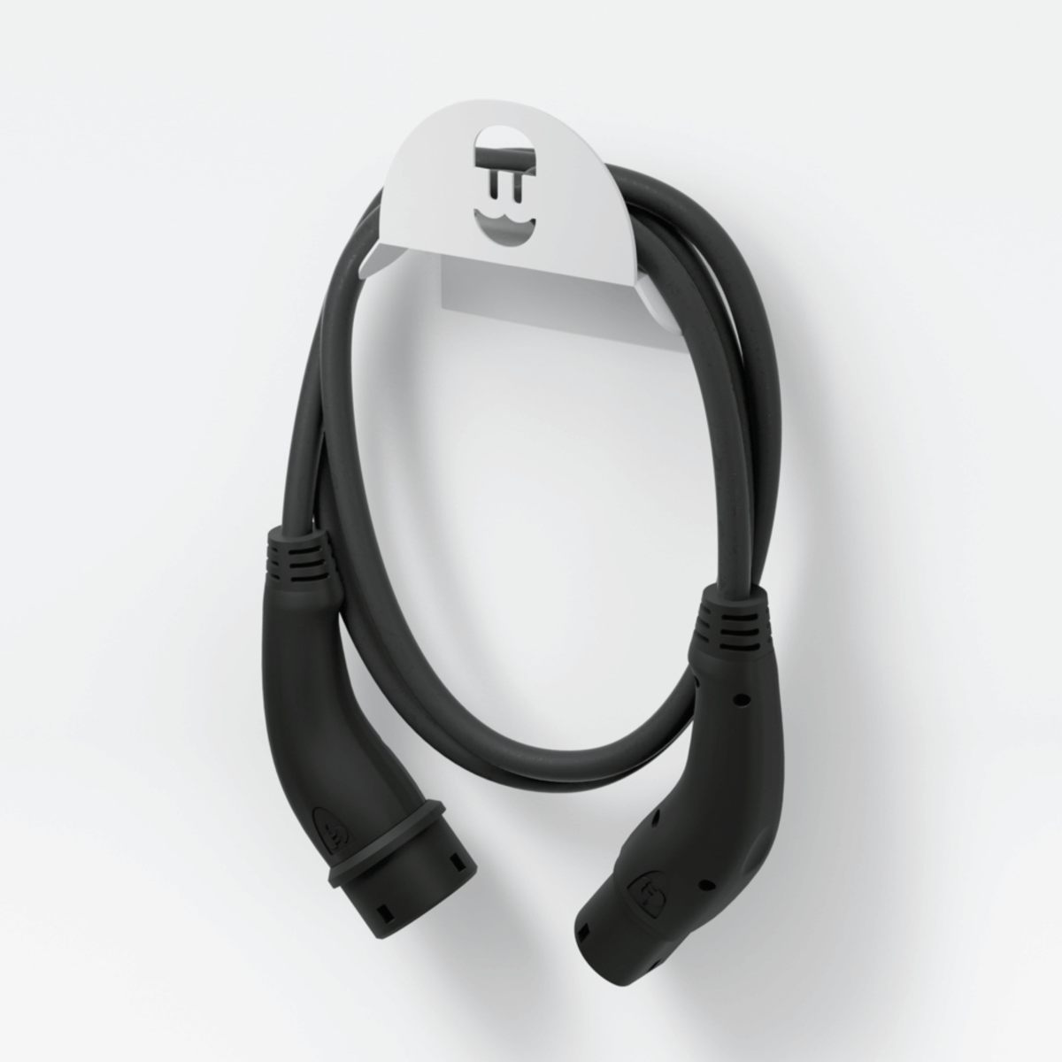Wallbox - Cable Holder Metallic White/Black